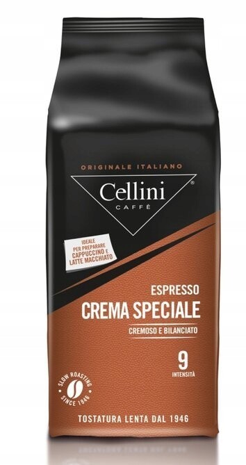 Káva zrnková Cellini 60% arabica 40% robusta Crema Speciale 1 kg