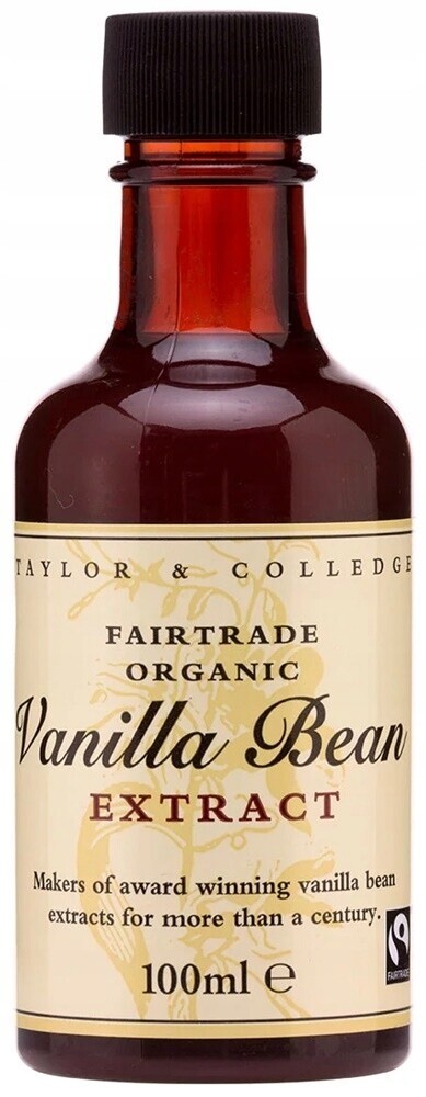 Taylor & Colledge Bourbon Bio vanilkový extrakt 100 ml