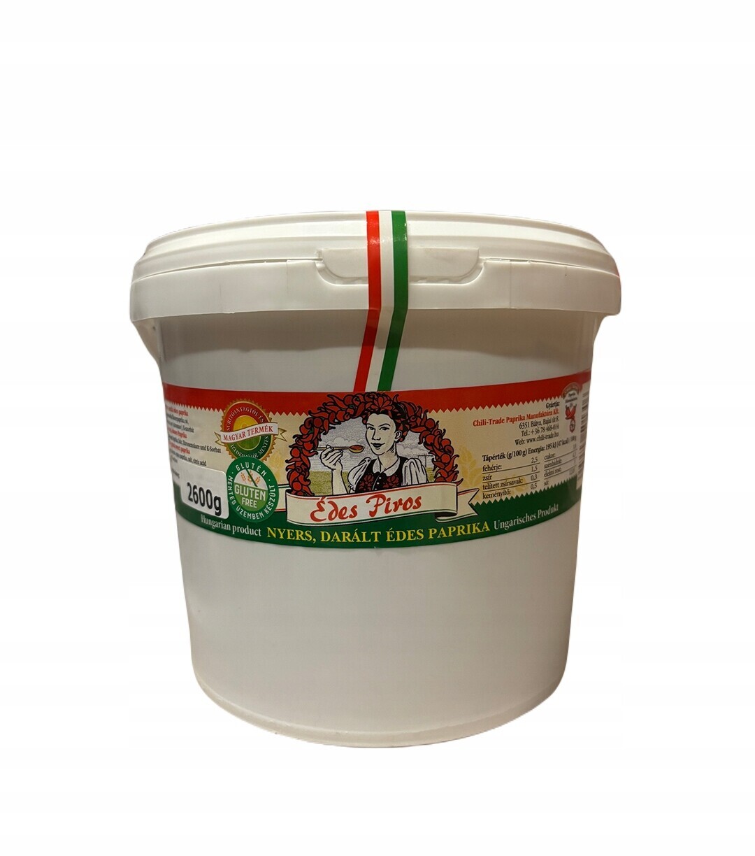 Edes Piros 2,6 kg maďarské jemné pepřové pasty