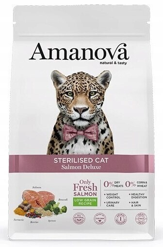 Amanova Cat Adult Salmon Deluxe losos 6kg