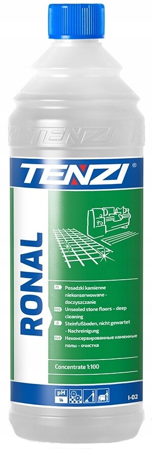 Tenzi – Ronal – Koncentrát Na Mytí Kamenných Podlah Z Granitového Gresu – 10 L