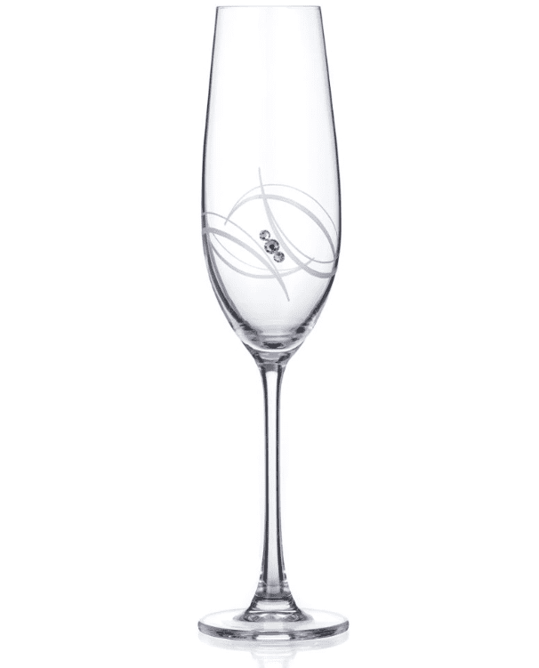 Sklenice na šampaňské Atlantis s krystaly Swarovski 260 ml - 6ks