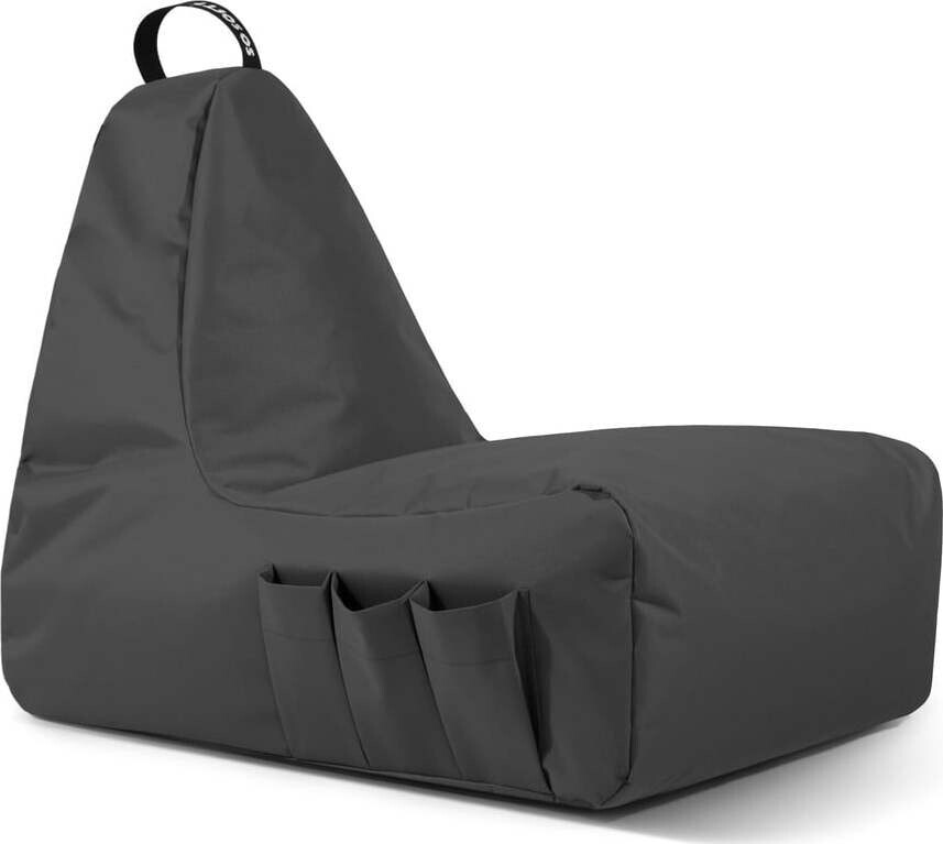 Šedý sedací vak Chill Gamer L – So Soft?