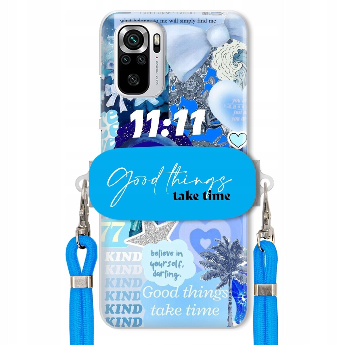 Pouzdro pro Xiaomi Redmi Note 10S Držák Vodítko Crossbody Good Things Dovolená