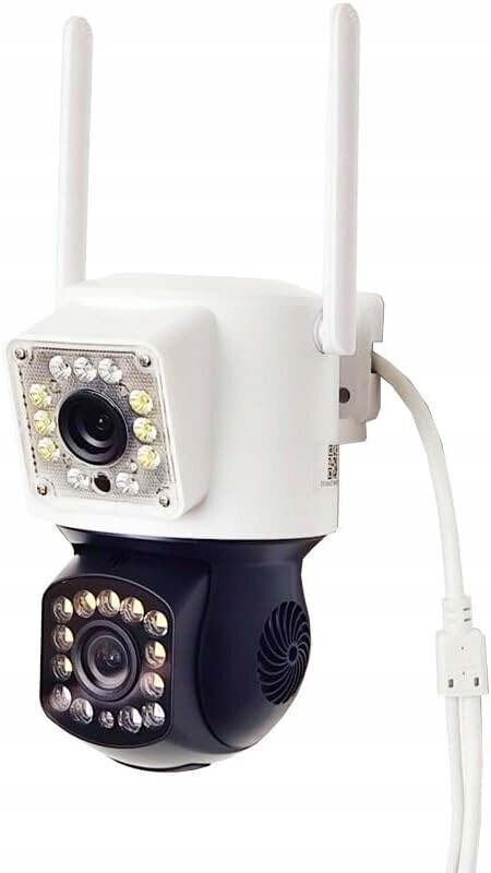 Bezdrátová Wifi kamera ovládaná telefonem, monitorování 360* s alarmem