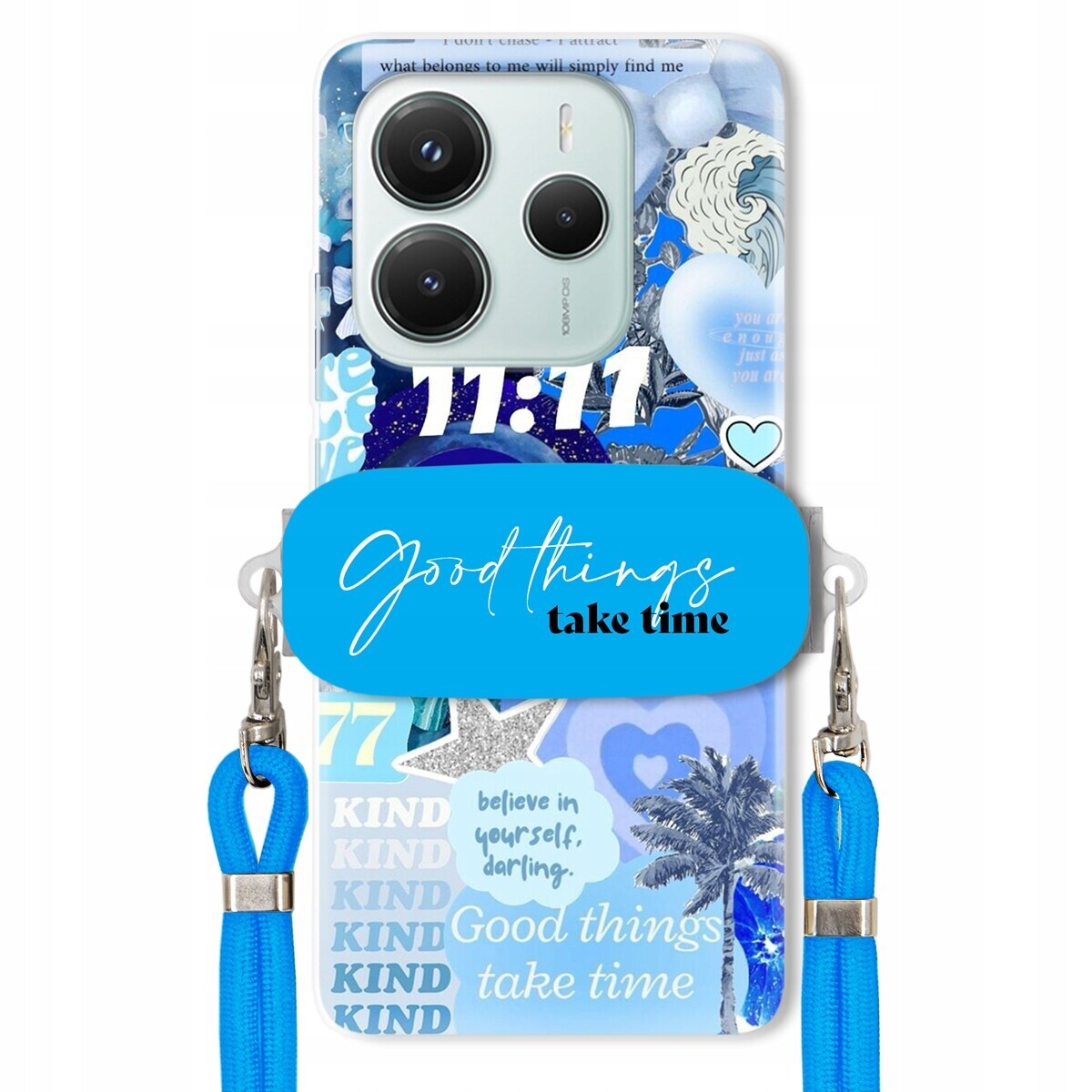 Pouzdro pro Xiaomi Redmi Note 14 5G Držák Crossbody vodítko Good Things Sea