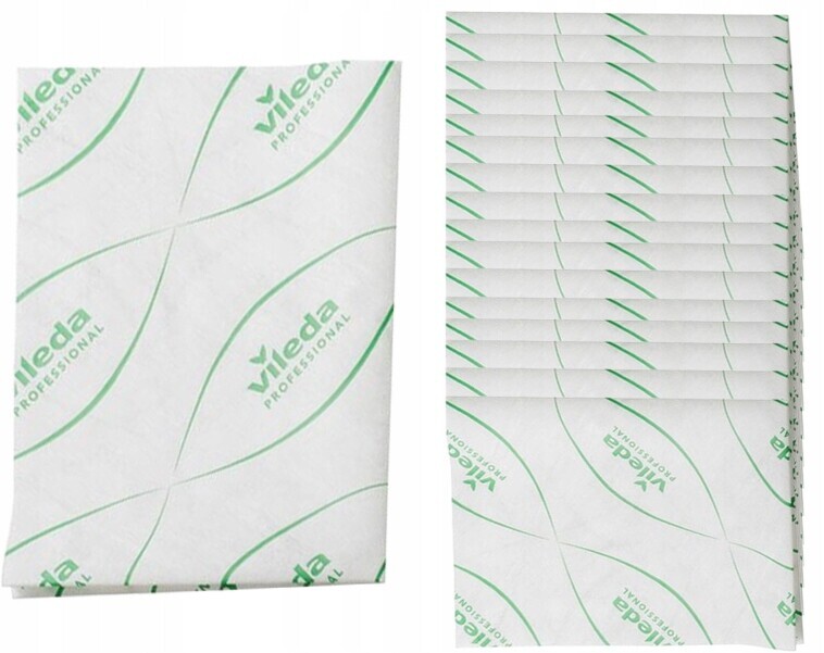 Jednorázová utěrka Vileda Pro Micronsolo Zelená r-MicronSolo 100 Kusů