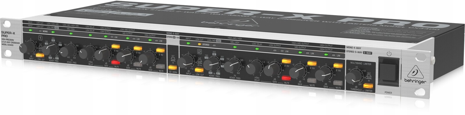 Behringer CX 3400 CX3400 V2 Crossover Limiter