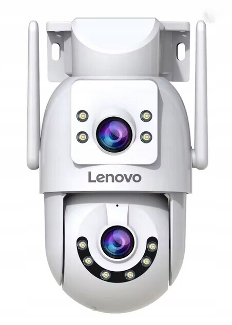 Lenovo 4MP 4K venkovní monitorovací kamera WiFi 5G Ptz s dvojitým objektem