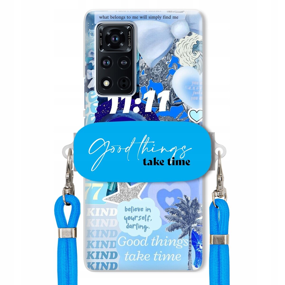 Pouzdro pro Huawei Honor View 40 Držák Crossbody vodítko Good Things Dovolená