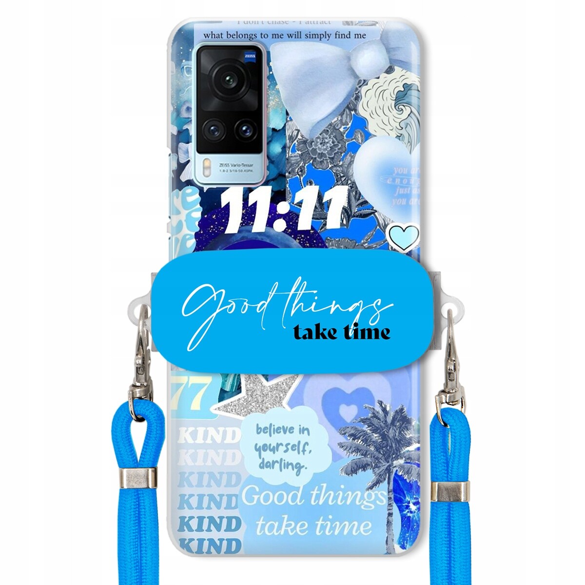 pouzdro na Vivo X60 Držák vodítko Crossbody Good Things Sea Mořské Léta