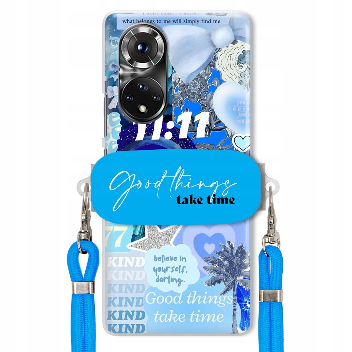 Pouzdro pro Huawei Honor 50 Pro Držák Crossbody vodítko Good Things Dovolená