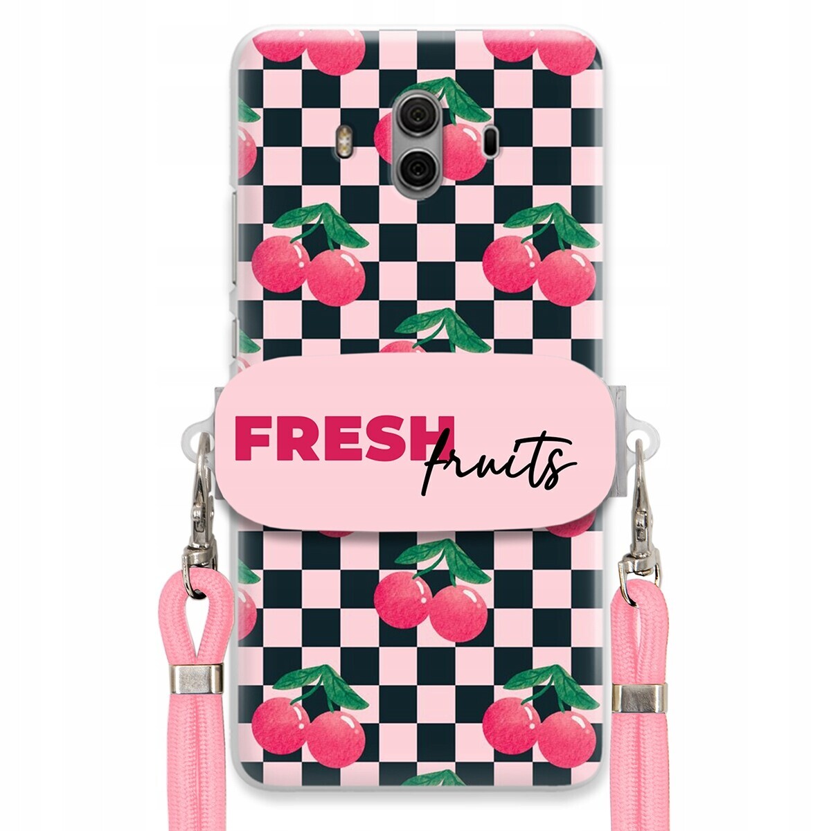 Pouzdro pro Huawei Mate 10 Crossbody vodítko držák na šachovnici Fresh Fruits