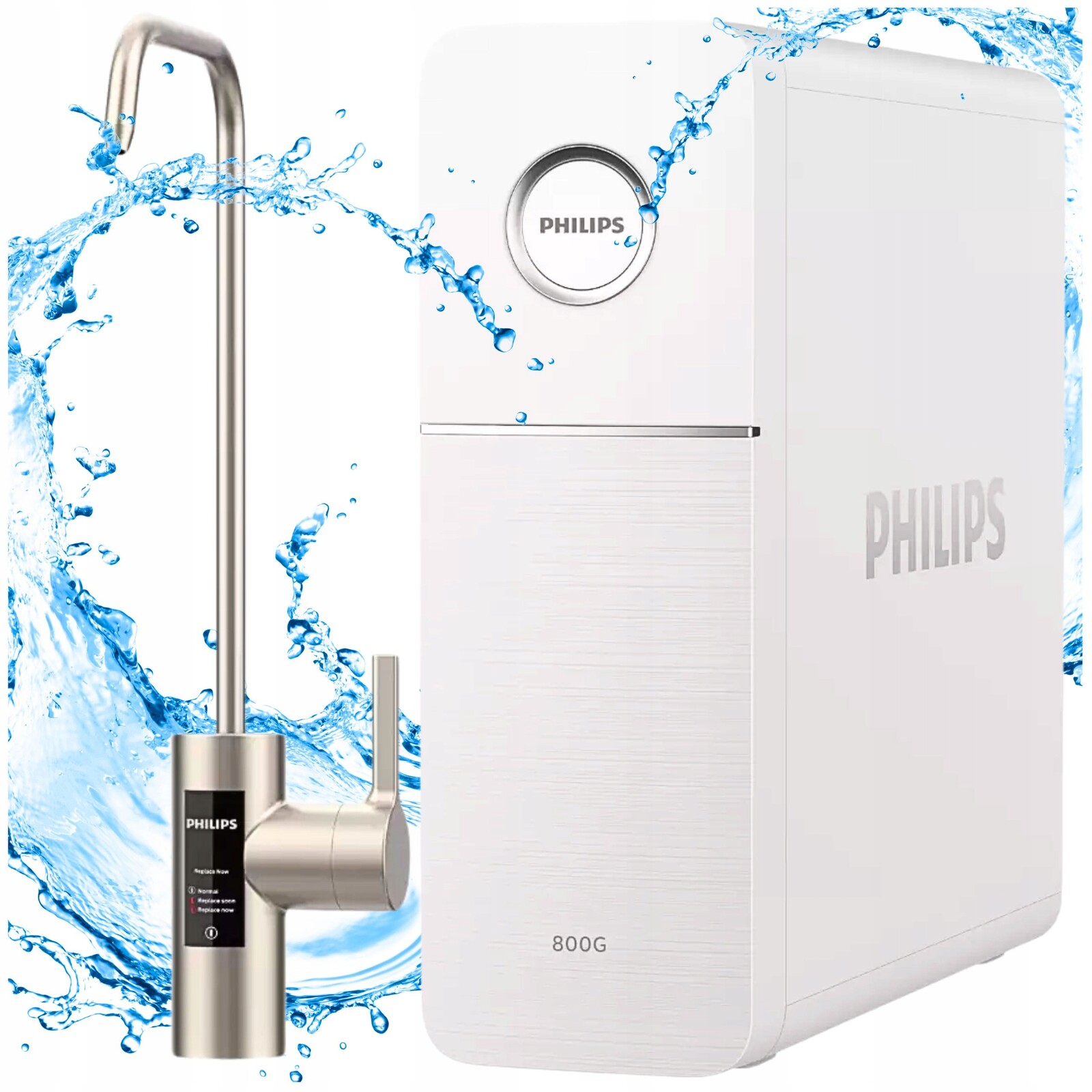 Philips Filtr vody pod dřez AUT7006 reverzní osmóza membrána 800 Gpd