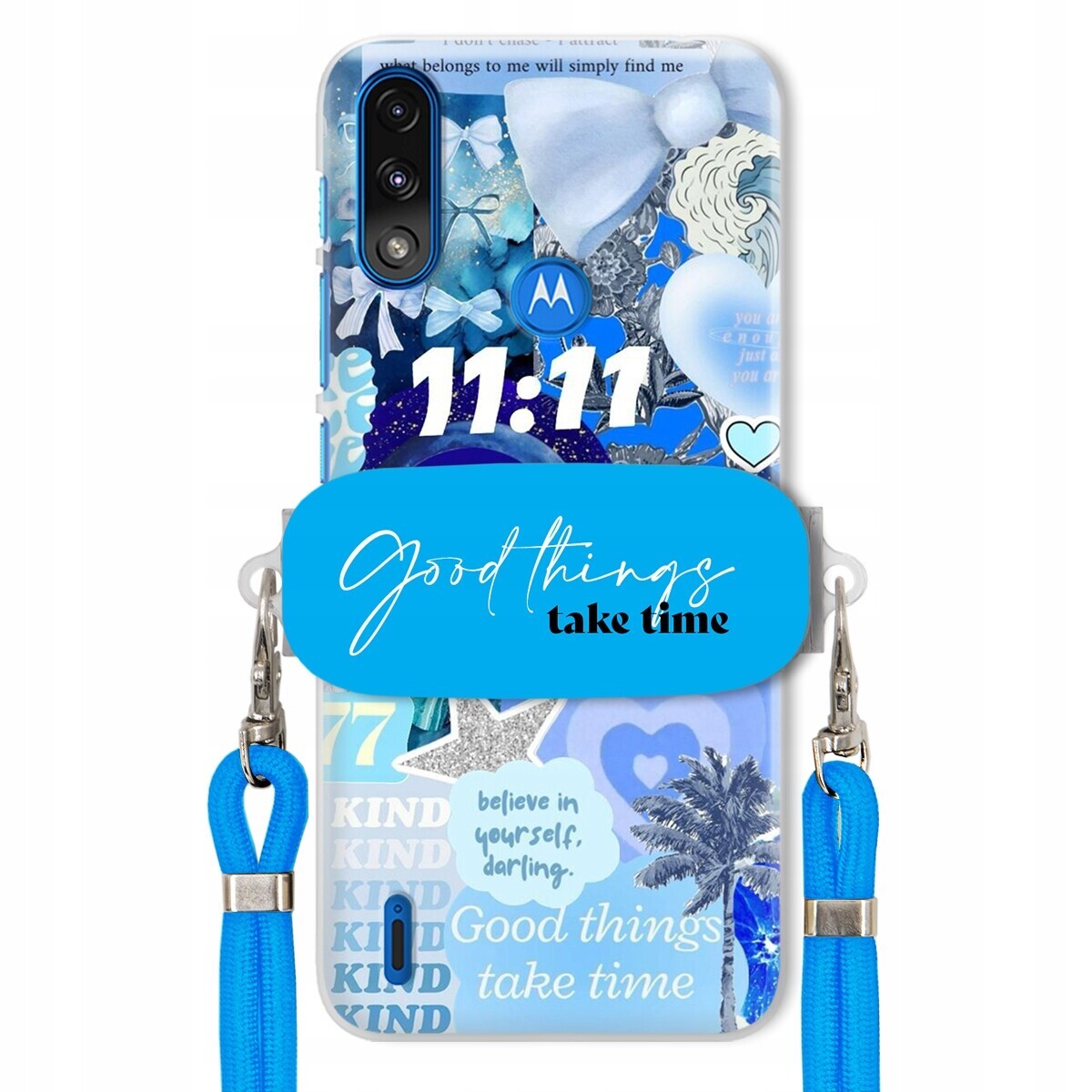 Pouzdro pro Motorola E7 Power Držák Crossbody vodítko Good Things Dovolená