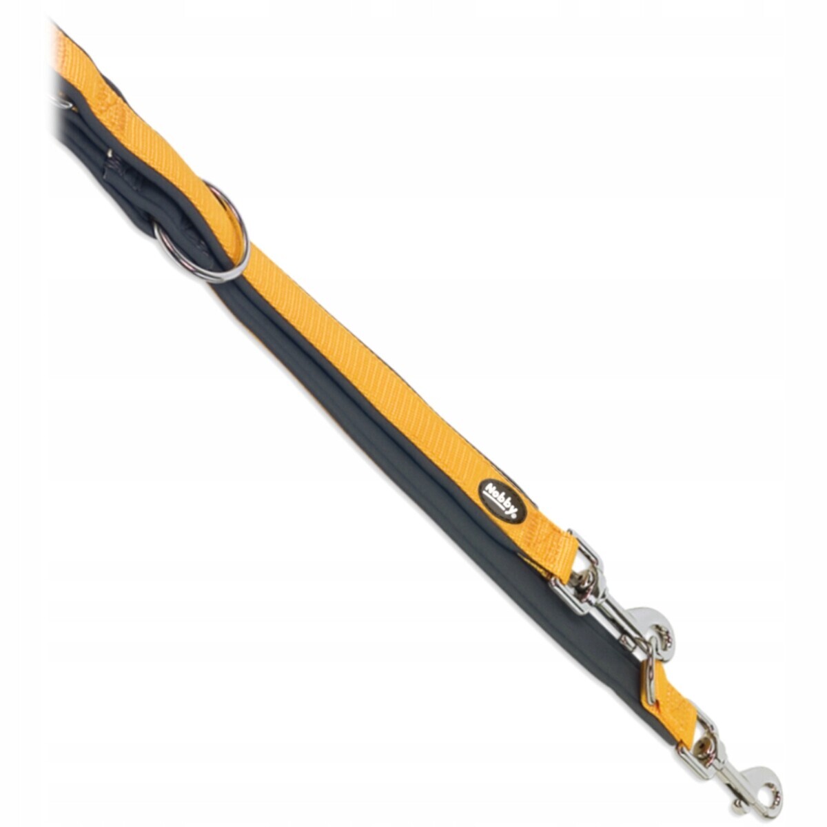 Vodítko Nobby páska neopren Classic Preno 200 cm 25/35 přepínací oranžová