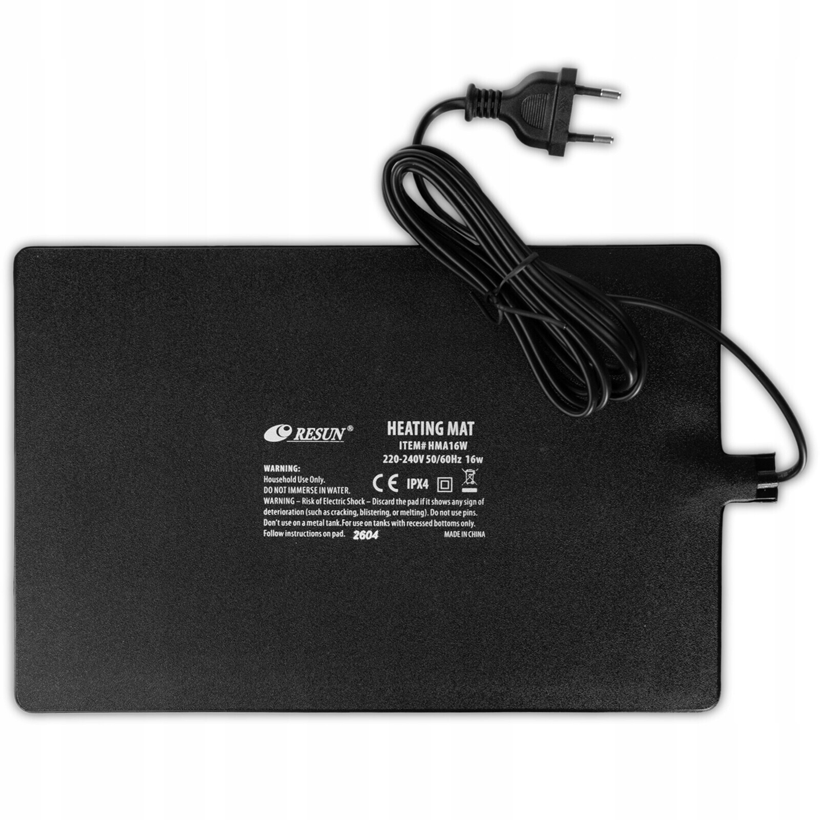 Vyhřívací Podložka Voděodolná Do Terária Plazů Psů Koček A Rostlin 16W 20X30CM