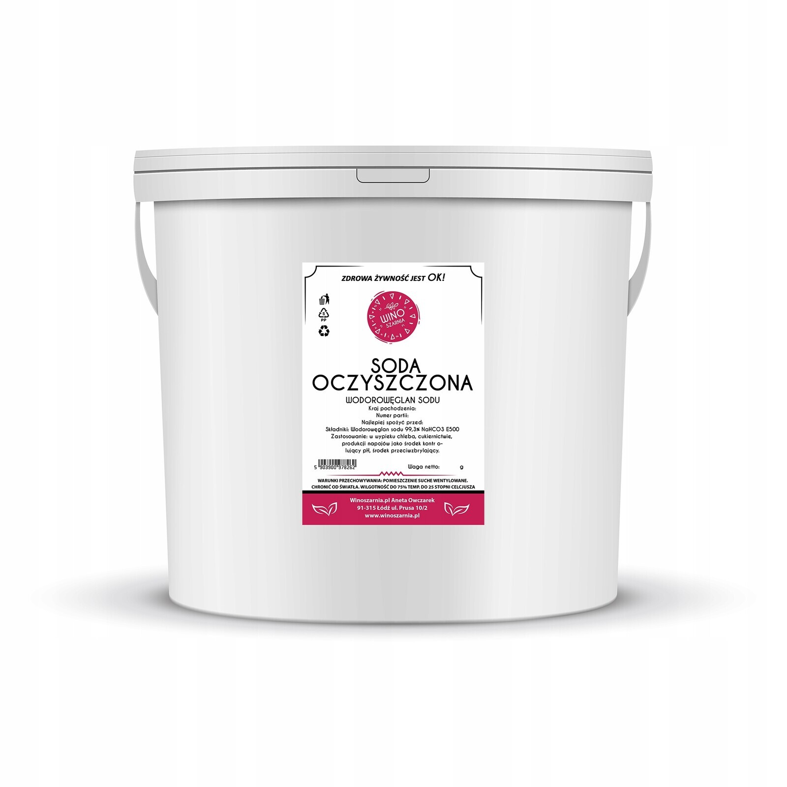 Jedlá soda hydrogenuhličitan sodný 5 kg