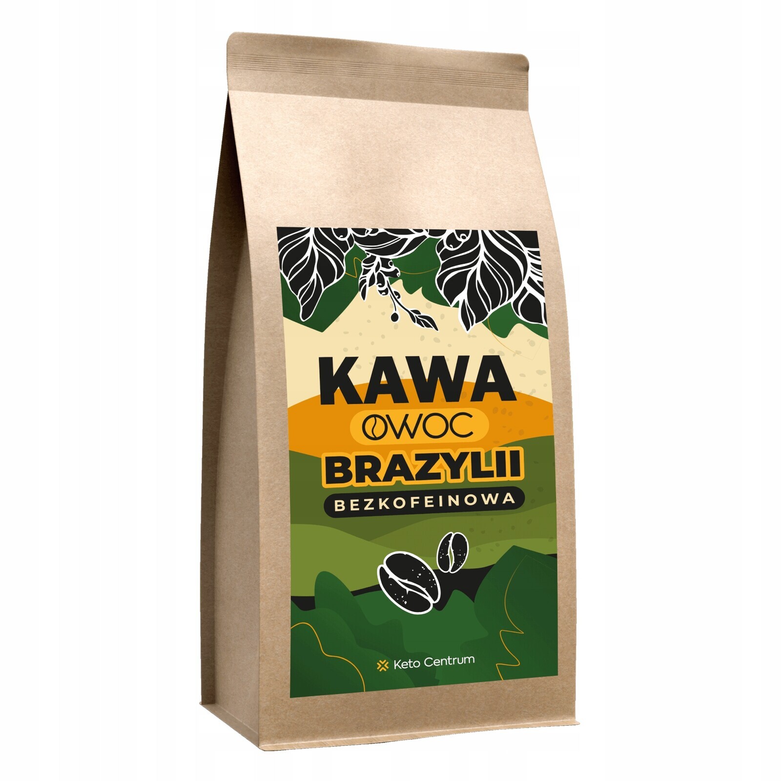 Káva bez kofeinu „Brazilské ovoce“ 1 kg