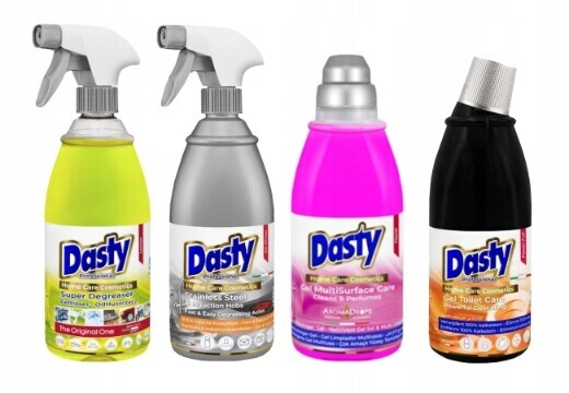Dasty Sada domácí chemie – odmašťovač, kapalina na podlahy, gel na Wc