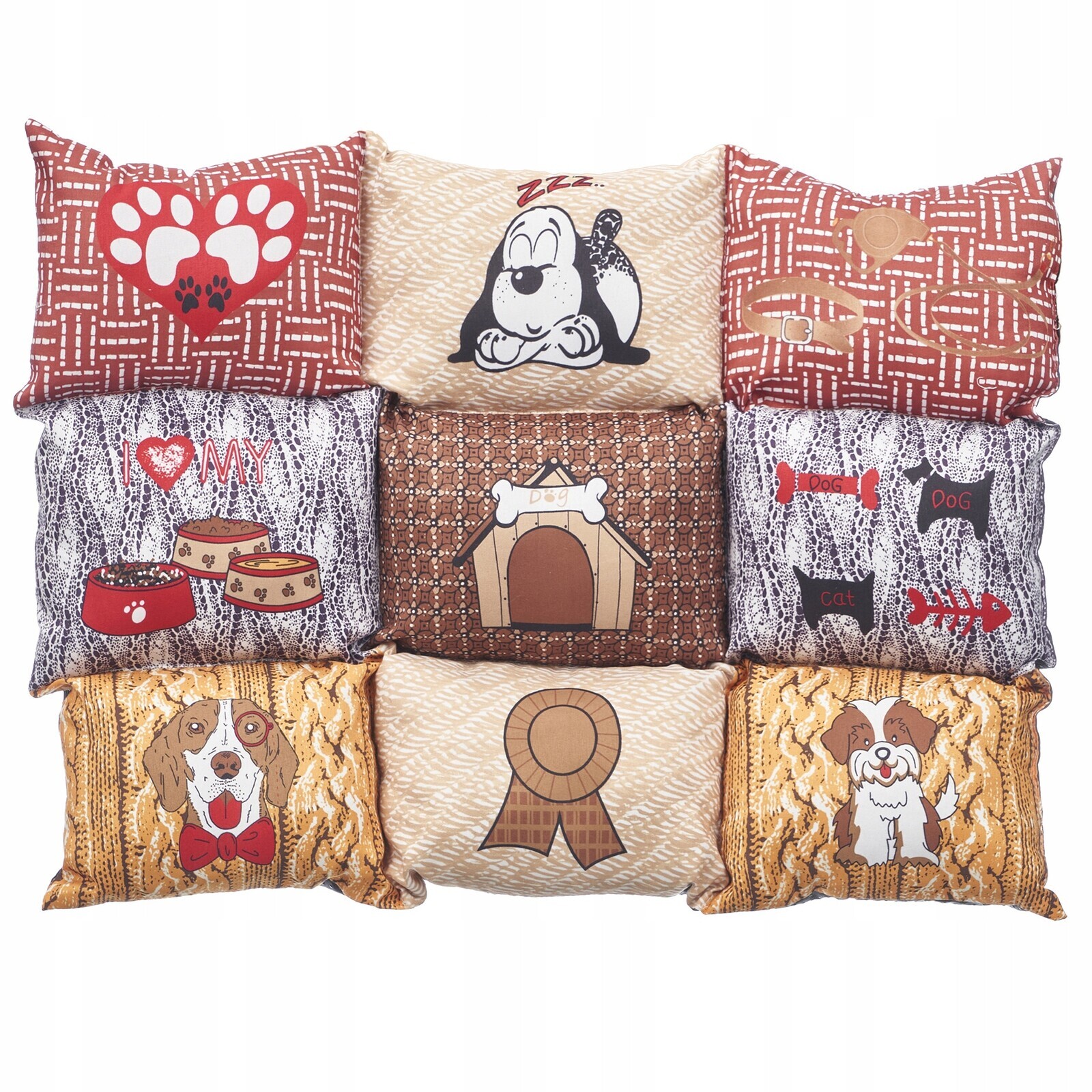 Pelíšek pro psa, 55 × 45 cm, s protiskluzovým dnem