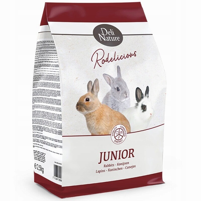 Deli Nature Rodelicious Junior Rabbits – směs pro mladé králíky 2,5