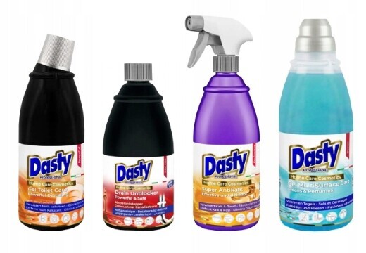 Dasty Sada domácí chemie – Tekutina na podlahy, odvápňovač, čistič trubek