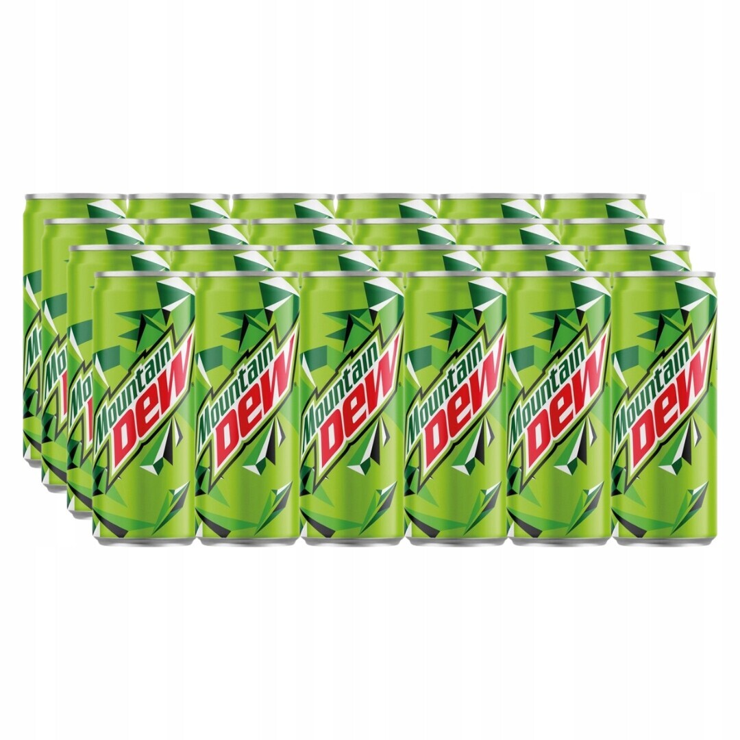 Mountain Dew v plechovce 24x330ml