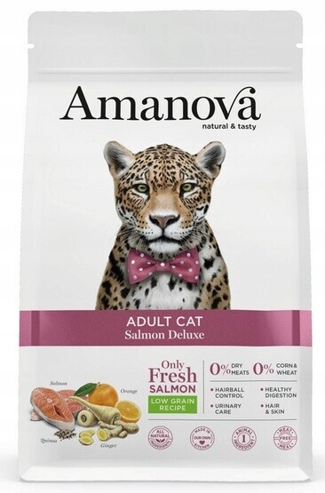 Amanova Cat Sterilized Salmon Deluxe losos 6kg
