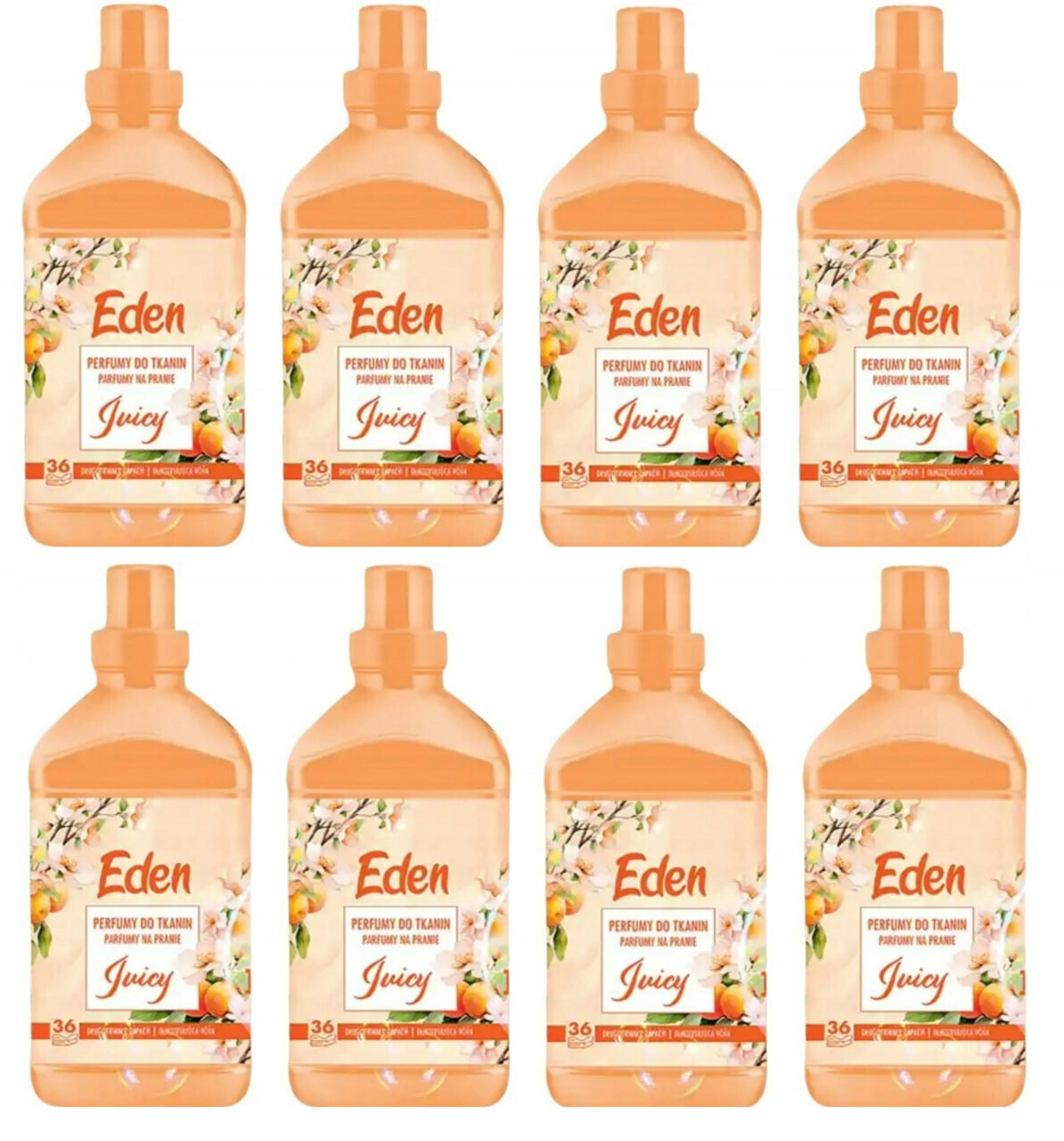 Parfém na tkaniny tekutá aviváž Eden Juicy 720 ml x 8 kusů