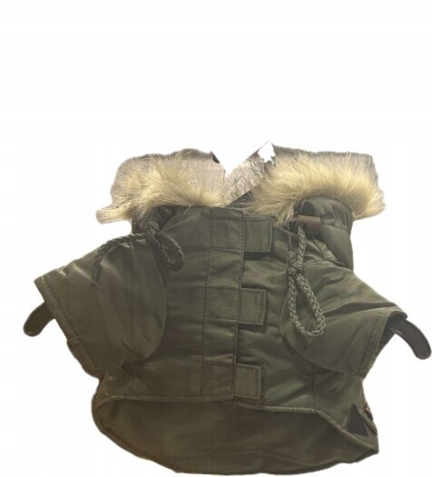 Bunda na podzim Zimní s kožešinovým oblečením pro malého psa