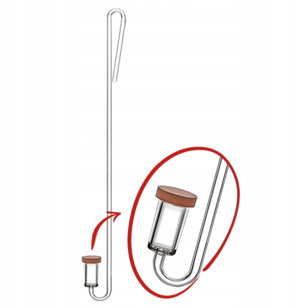 Difuzér CO2 Neo Diffuser Akvárium Rostlinné Akrylové Koleno 150-250 L M