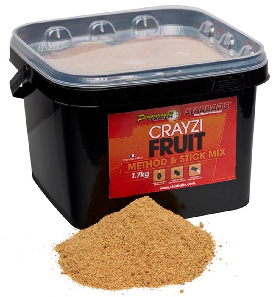 Starbaits Method & Stick Mix Crayzi Fruit 1,7kg
