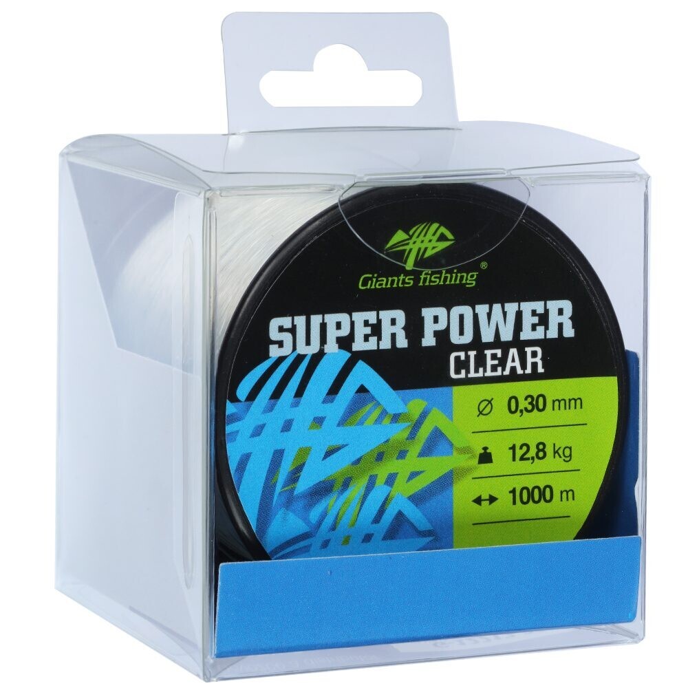 Giants fishing Vlasec Super Power Clear 1000m - 0,28mm/10,8kg