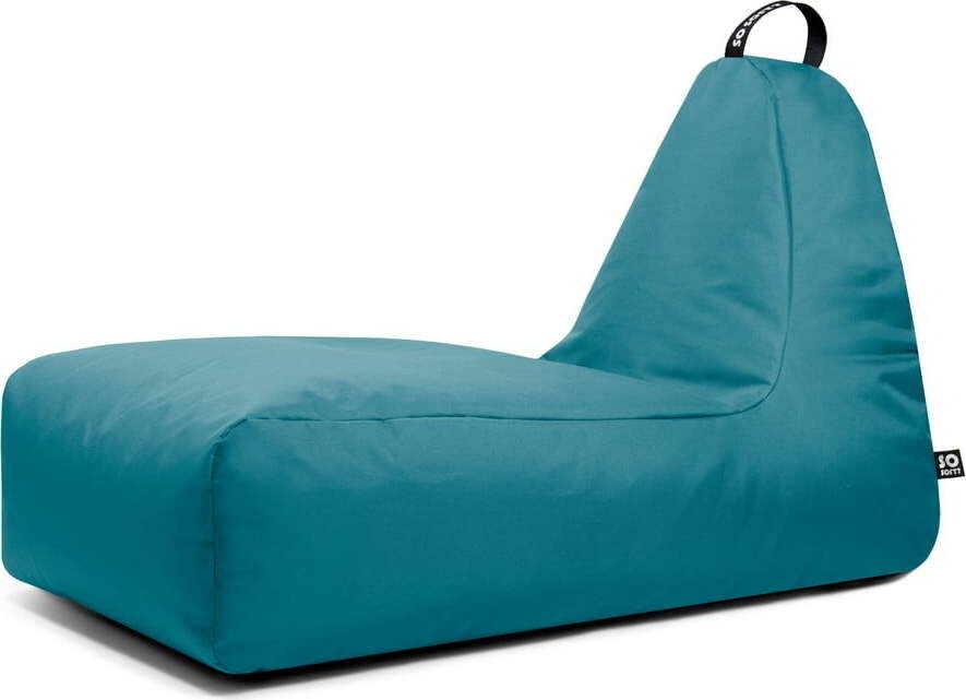 Tyrkysový sedací vak Chill XXL – So Soft?
