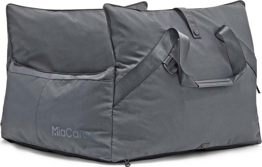 Tmavě šedá přepravní taška pro psa 50x50 cm Viaggio Asphalt – MiaCara