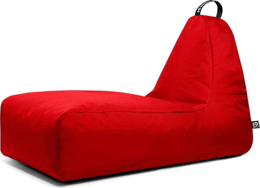 Červený sedací vak Chill XXL – So Soft?
