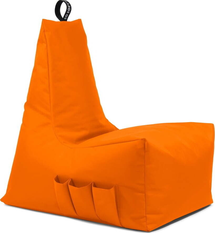 Oranžový sedací vak Icy Gamer L – So Soft?