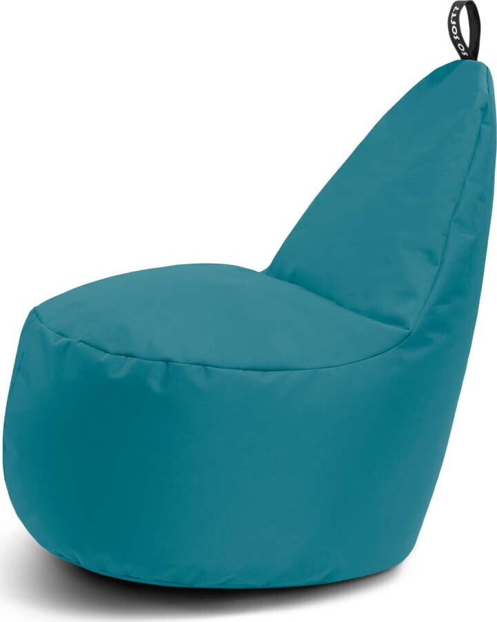 Tyrkysový dětský sedací vak Lull M – So Soft?