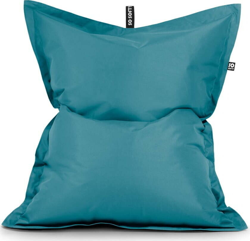 Tyrkysový sedací vak Pad L – So Soft?