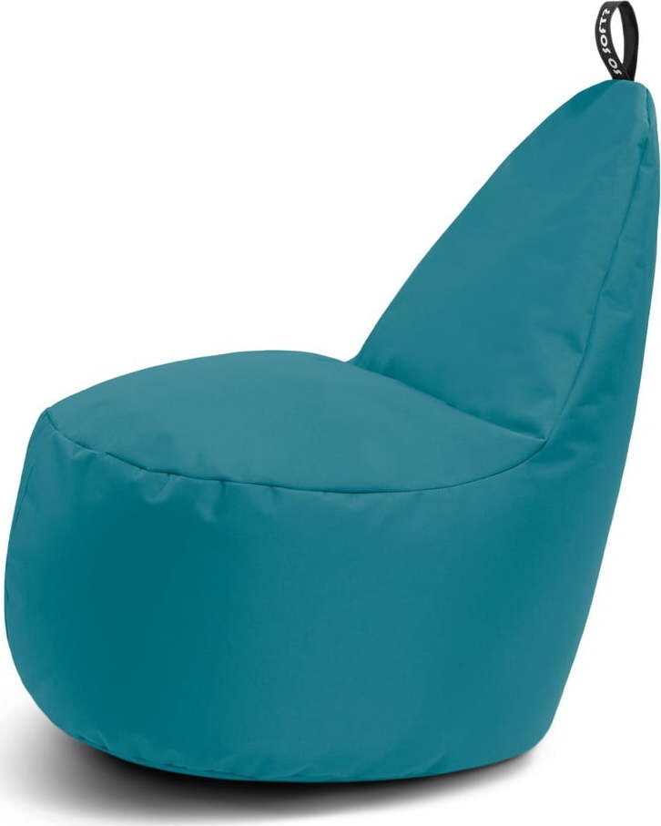 Tyrkysový sedací vak Lull XL – So Soft?