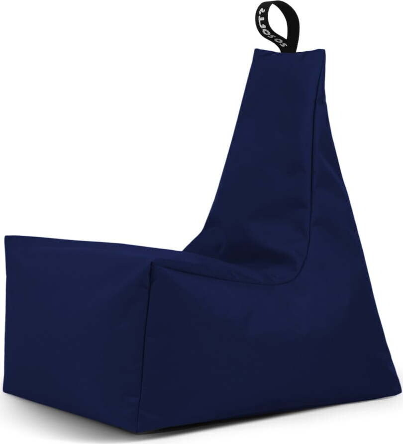 Tmavě modrý sedací vak Icy XL – So Soft?