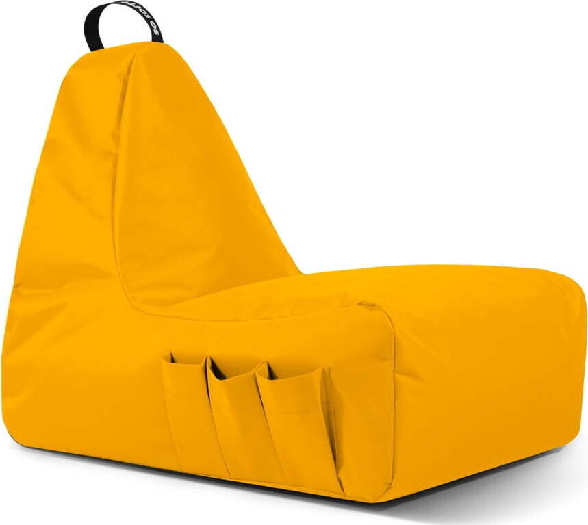Žlutý sedací vak Chill Gamer XL – So Soft?