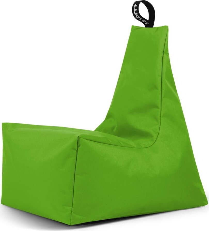 Zelený dětský sedací vak Icy M – So Soft?