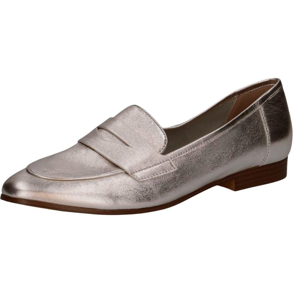 Caprice  Slipper  Stříbrná