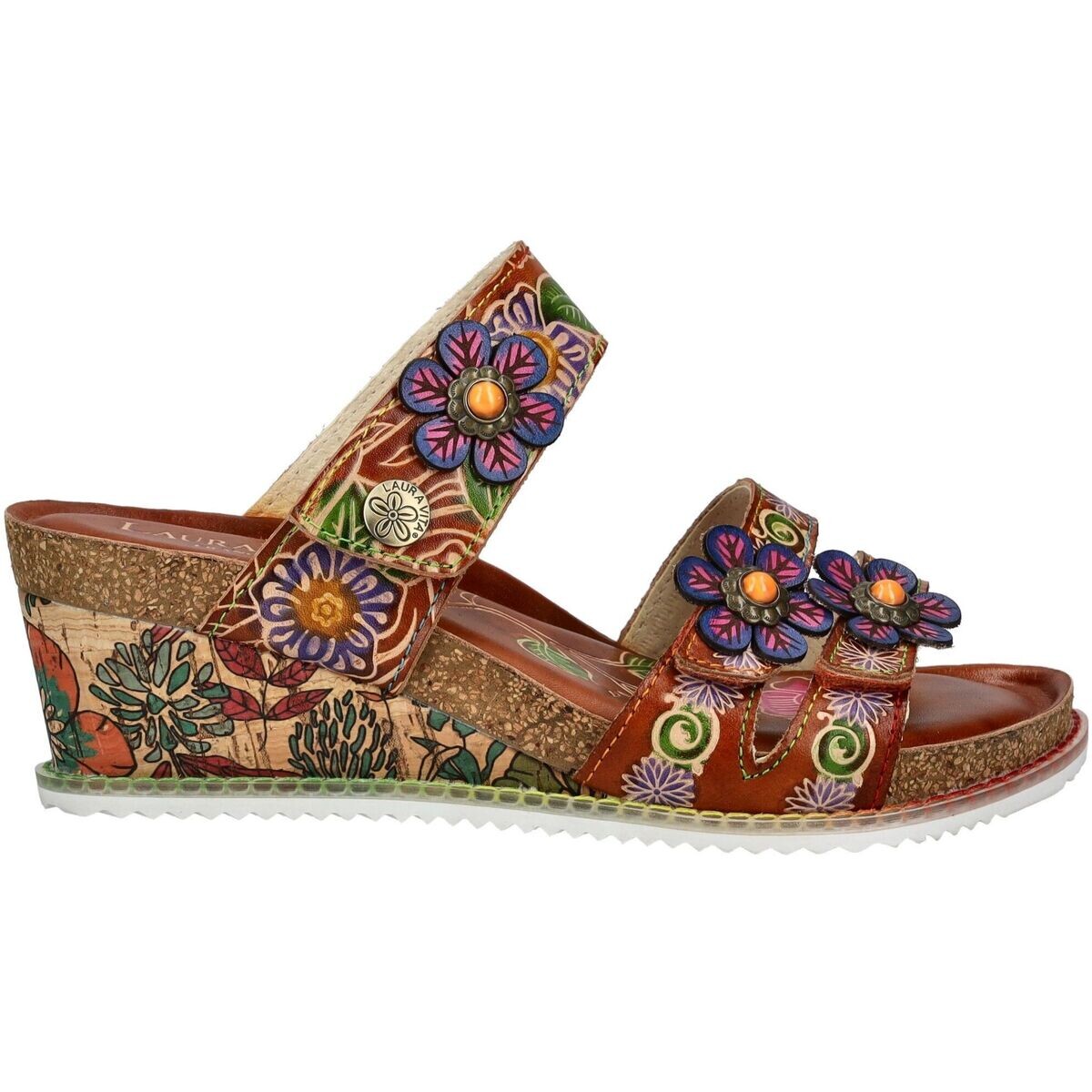 Laura Vita  Pantoletten  Hnědá