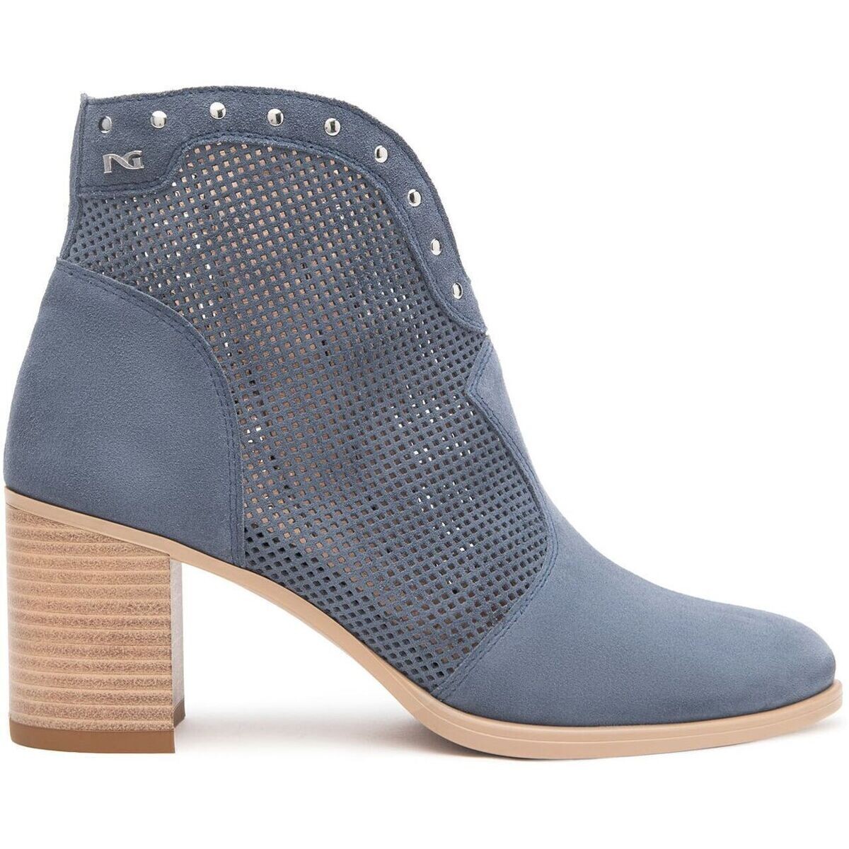 NeroGiardini  NERO GIARDINI 203 VELOUR AVIO  Modrá