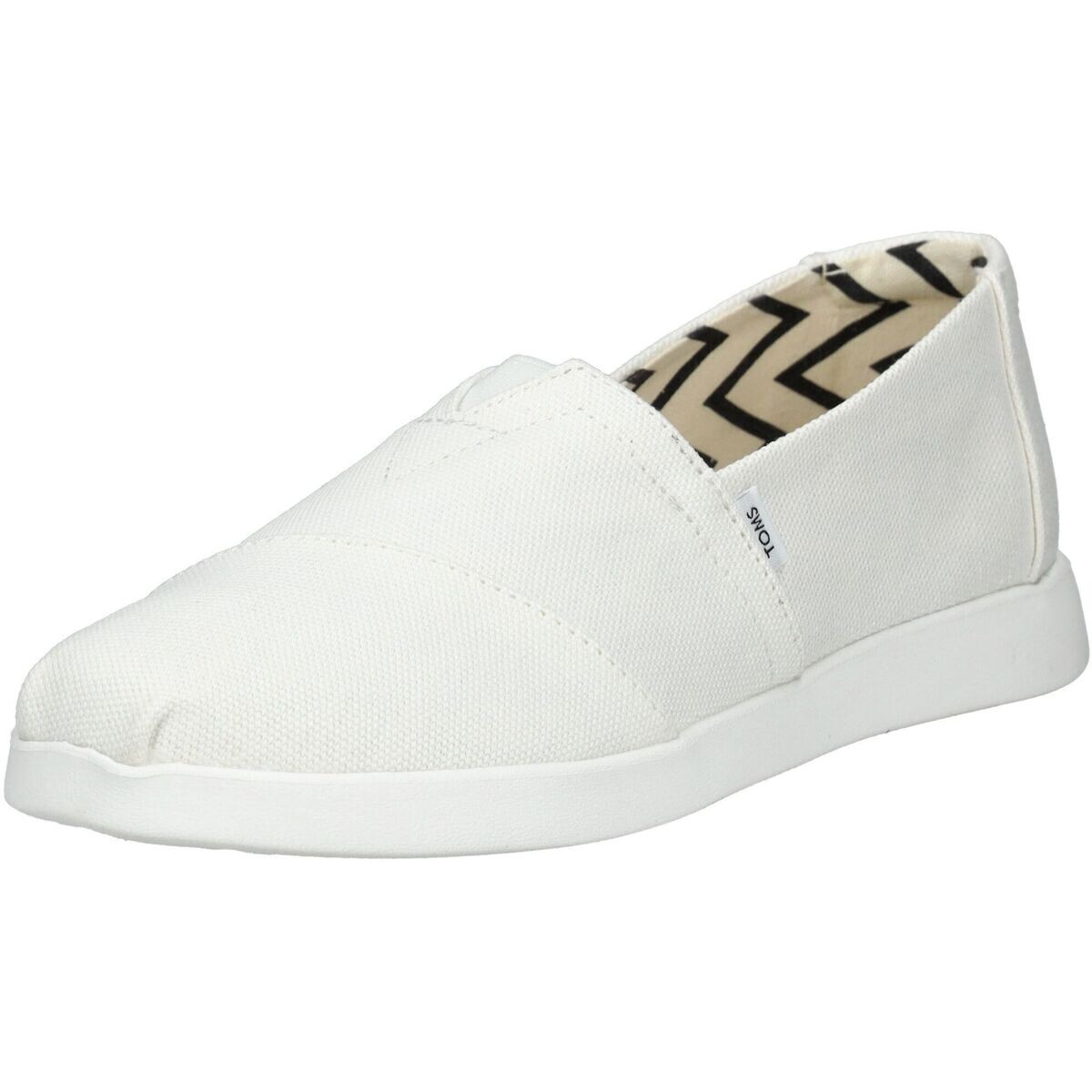 Toms  Slipper  Bílá