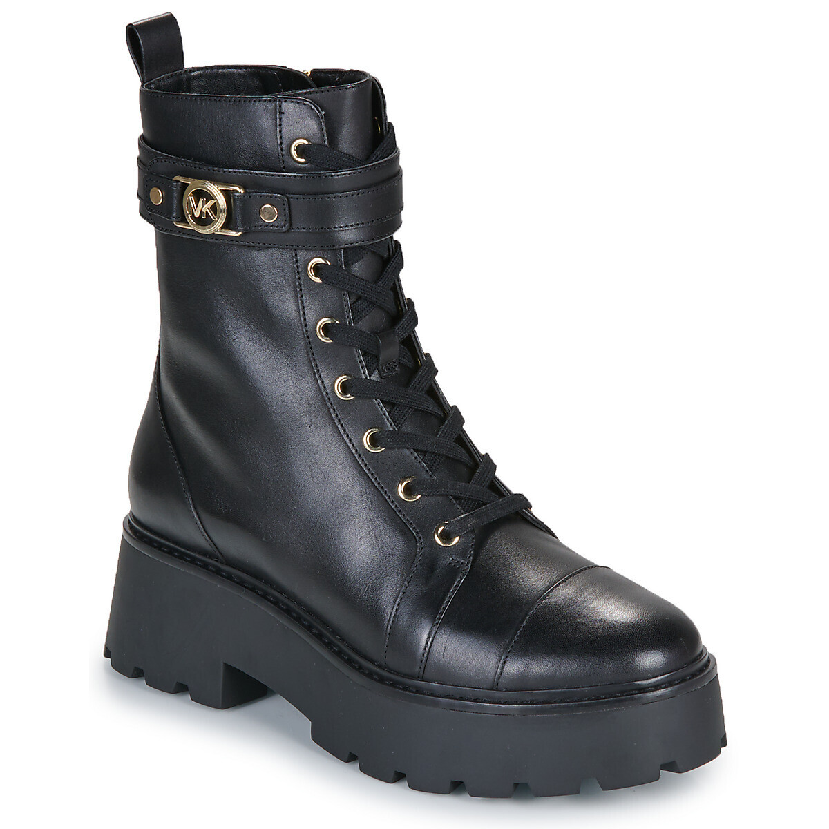 MICHAEL Michael Kors  MANDY LACE UP BOOTIE  Černá