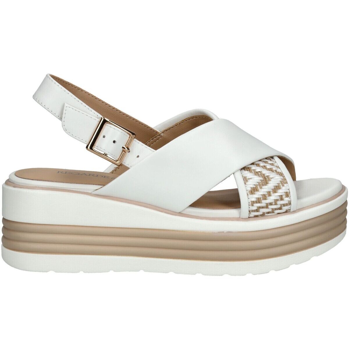 Regarde Le Ciel  Sandalen  Bílá